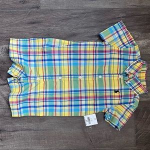 Ralph Lauren Baby Boy Plaid Spring/Summer Onsie